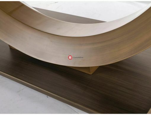 CentrMebel | Стіл обідній прямокутний розкладний керамічний WILSON CERAMIC 180(240)х95 (коричневий) 7