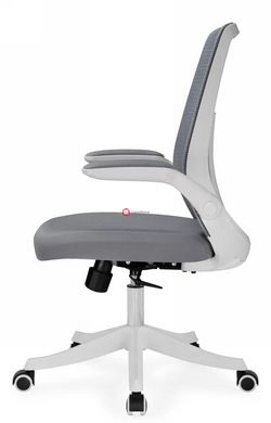 CentrMebel | Кресло офисное поворотное для персонала GLORY (серый) 3