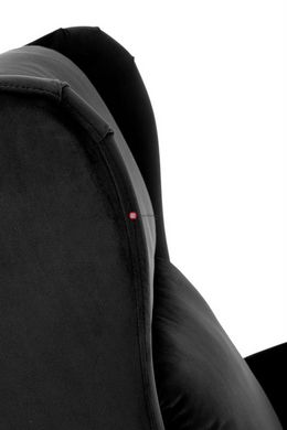 CentrMebel | Крісло для відпочинку AGUSTIN 2 розкладне (чорний) 5