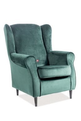 CentrMebel | Кресло BARON VELVET, зеленый 1