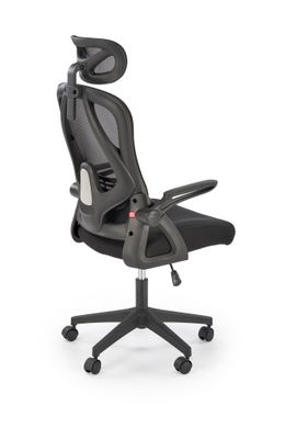 CentrMebel | Офисное кресло для персонала в ткани RAMOS (черный) 2