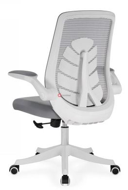 CentrMebel | Кресло офисное поворотное для персонала GLORY (серый) 5