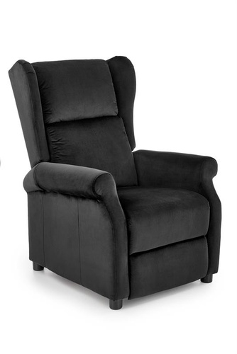 CentrMebel | Кресло для отдыха AGUSTIN 2 раскладное (черный) 1