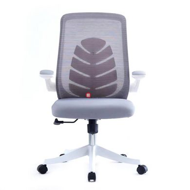 CentrMebel | Кресло офисное поворотное для персонала GLORY (серый) 2