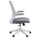 CentrMebel | Кресло офисное поворотное для персонала GLORY (серый) 9