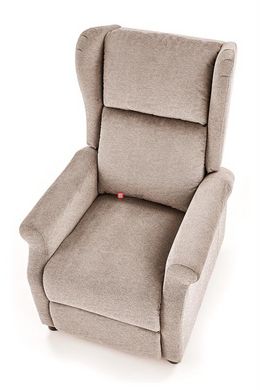 CentrMebel | Кресло для отдыха AGUSTIN M раскладное (бежевый) 3