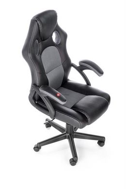 CentrMebel | Кресло геймерское BERKEL (черный/серый) 6