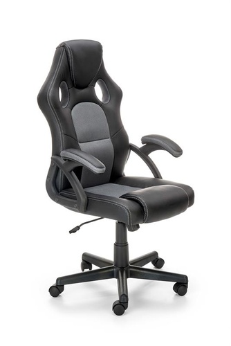 CentrMebel | Кресло геймерское BERKEL (черный/серый) 1