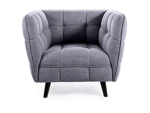 CentrMebel | Кресло для отдыха в ткани CASTELLO 1 BREGO (темно-серый) 1