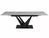CentrMebel | Стол обеденный прямоугольный раскладной керамический SORENTO CERAMIC 160(220)х90 (белый мрамор) 1