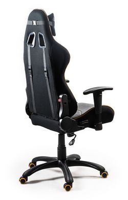 CentrMebel | Крісло геймерське EVOLVE PRO Gaming (сірий, чорний) 5