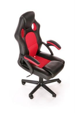 CentrMebel | Кресло геймерское BERKEL (черный/красный) 4