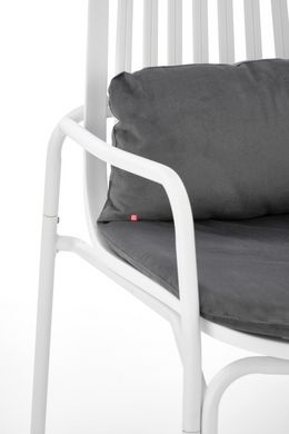 CentrMebel | Крісло для відпочинку MELBY (сірий) 6