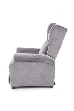 CentrMebel | Кресло для отдыха AGUSTIN M раскладное (серый) 4