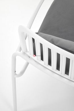 CentrMebel | Крісло для відпочинку MELBY (сірий) 7