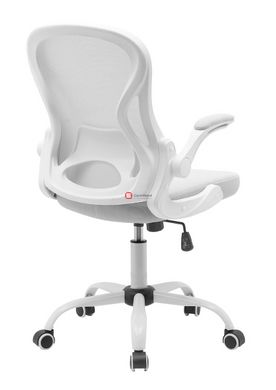 CentrMebel | Кресло офисное для персонала CANDY (серый) 4