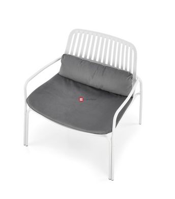 CentrMebel | Крісло для відпочинку MELBY (сірий) 8