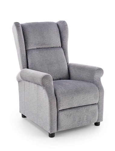 CentrMebel | Крісло для відпочинку AGUSTIN M розкладне (сірий) 1