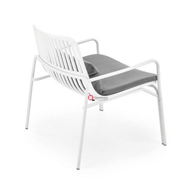 CentrMebel | Крісло для відпочинку MELBY (сірий) 3