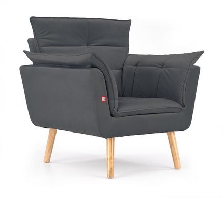 CentrMebel | Кресло REZZO (серый) 1