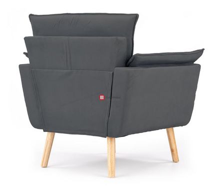 CentrMebel | Кресло REZZO (серый) 3