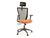 CentrMebel | Кресло офисное оборотное Q-328H оранжевый/черный 1