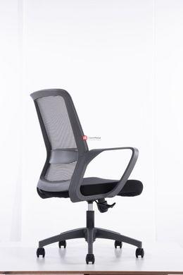 CentrMebel | Крісло офісне для персоналу IRON (чорний) 4
