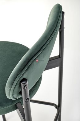 CentrMebel | Барний стілець H108 (темно-зелений) 7