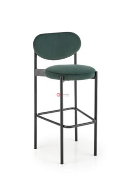CentrMebel | Барний стілець H108 (темно-зелений) 1