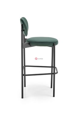 CentrMebel | Барний стілець H108 (темно-зелений) 4