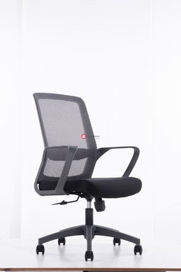 CentrMebel | Крісло офісне для персоналу IRON (чорний) 1