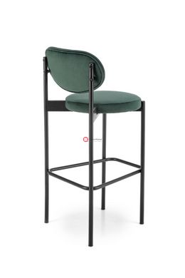 CentrMebel | Барний стілець H108 (темно-зелений) 3
