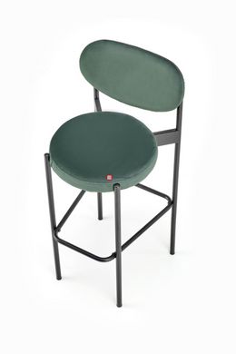 CentrMebel | Барний стілець H108 (темно-зелений) 10