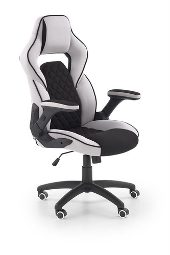 CentrMebel | Крісло комп'ютерне SONIC (чорний / світло-сірий) 1
