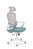 CentrMebel | Офісне крісло для персоналу в тканині VESUVIO 2 (бірюза) 1