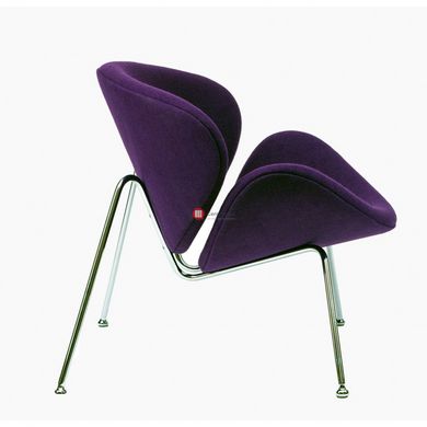 CentrMebel | Foster крісло лаунж (фіолетовий) 3