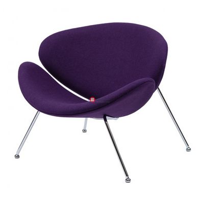 CentrMebel | Foster крісло лаунж (фіолетовий) 1