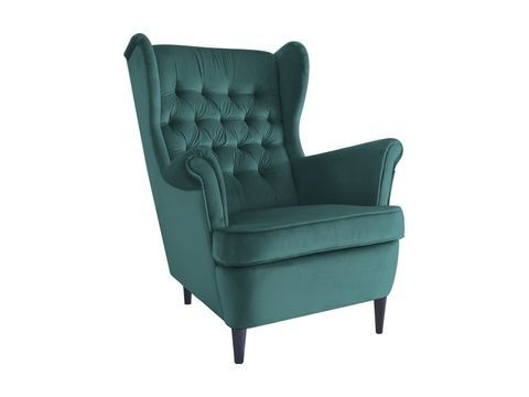 CentrMebel | Крісло HARRY VELVET (зелений) BLUVEL 78 1