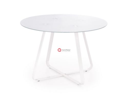 CentrMebel | Стол обеденный LOOPER (белый) 1