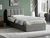 CentrMebel | Кровать односпальная бархатная с подъемным механизмом 90x200 Montreal Velvet (серый) 1