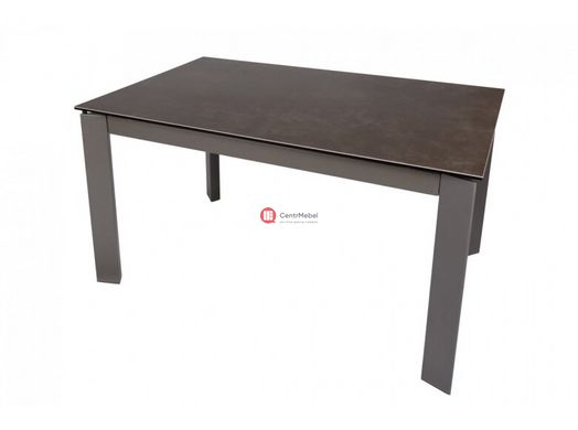 CentrMebel | Стол обеденный OSLO (коричневый темный) 2