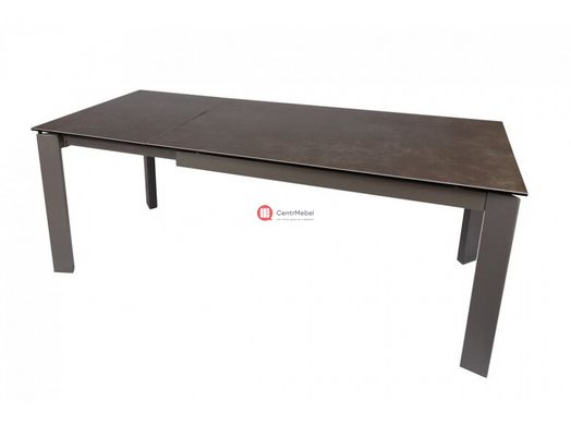 CentrMebel | Стол обеденный OSLO (коричневый темный) 3