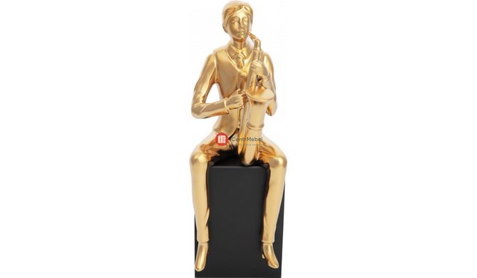 CentrMebel | Скульптура Saxophone Player Gold (золотий) 2