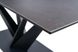CentrMebel | Стіл обідній розкладний керамічний SORENTO CERAMIC 160220х90 чорний мармур 13