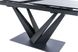 CentrMebel | Стол обеденный раскладной керамический SORENTO CERAMIC 160220х90 черный мрамор 13