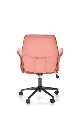 CentrMebel | Кресло офисное для персонала TULIP (розовый/черный) 5