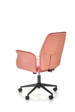 CentrMebel | Кресло офисное для персонала TULIP (розовый/черный) 2