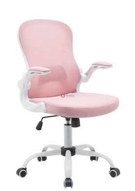 CentrMebel | Крісло офісне для персоналу CANDY (рожевий) 1