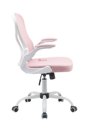 CentrMebel | Крісло офісне для персоналу CANDY (рожевий) 2
