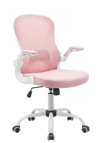 CentrMebel | Крісло офісне для персоналу CANDY (рожевий) 1